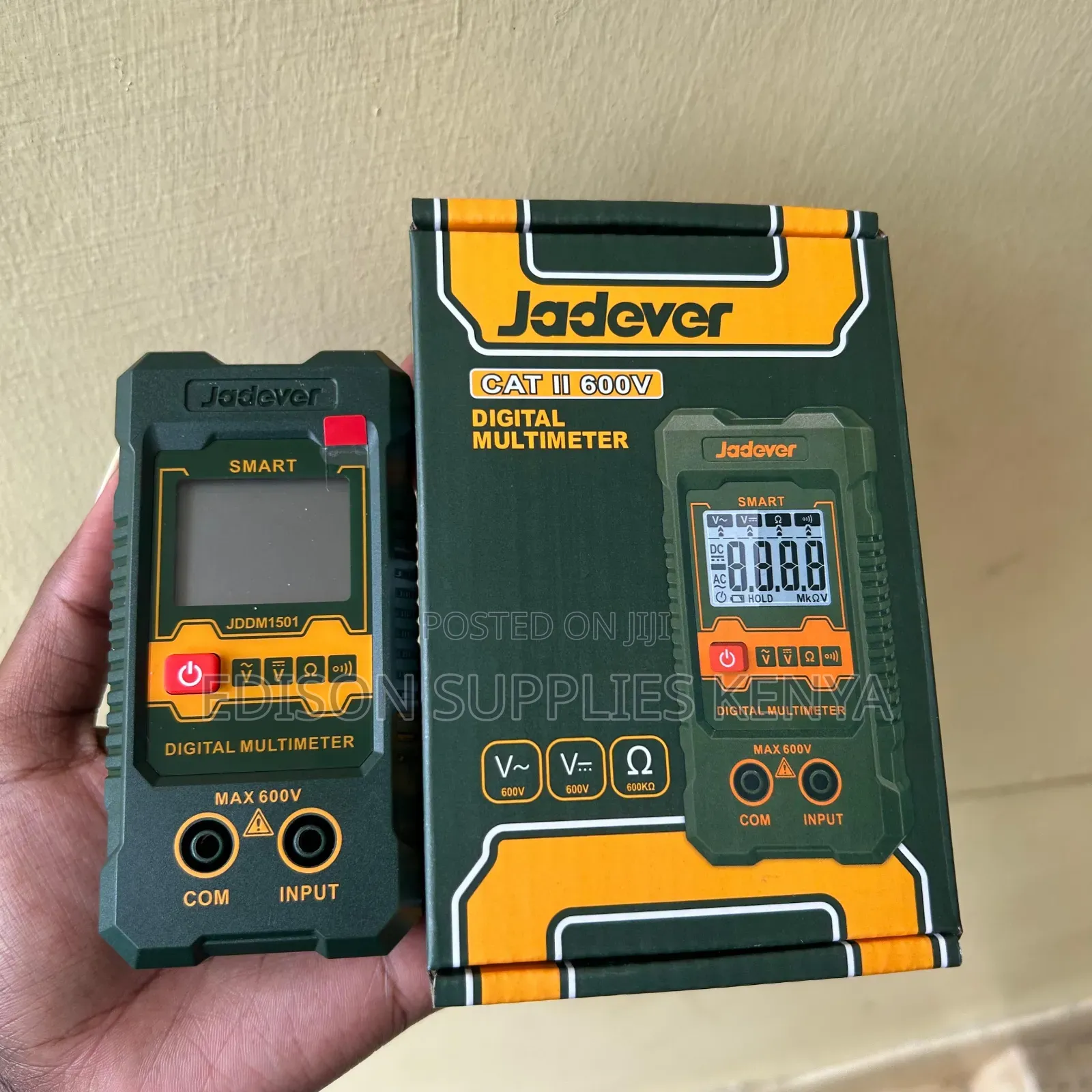 Digital Multimeter 600v Jadever Catii Electrical Tester 600 Volts