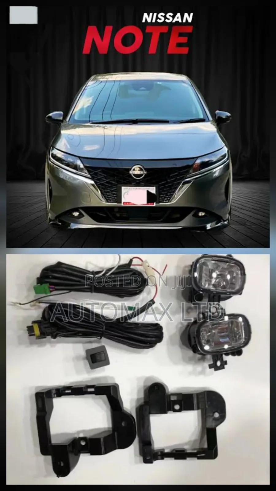 E13, Nissan Note, E-Power Hybrid, Fog Lamp Set