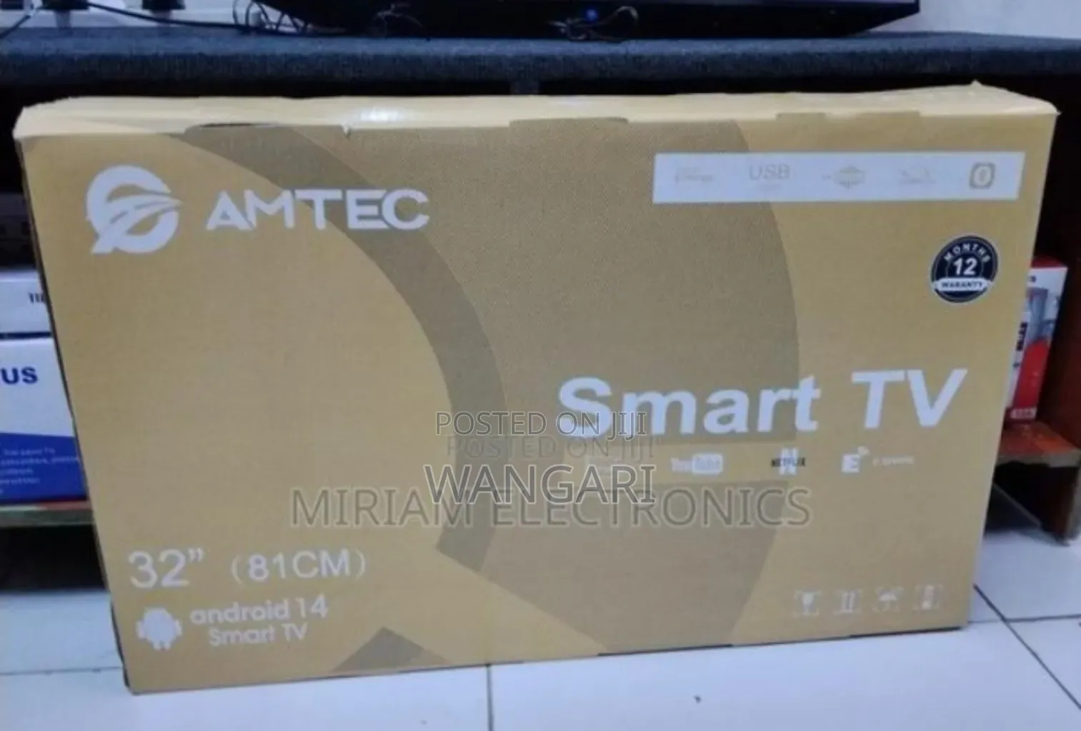 FHD Amtec 32inch Smart Tv