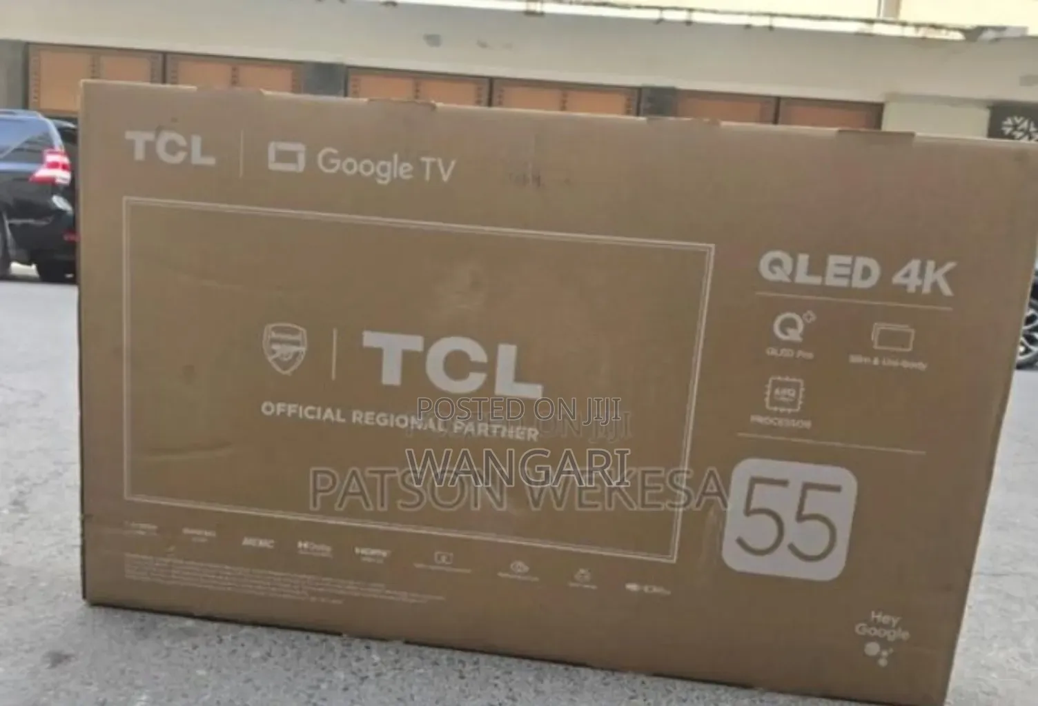 TCL 55inch Qled TV. Smart TV