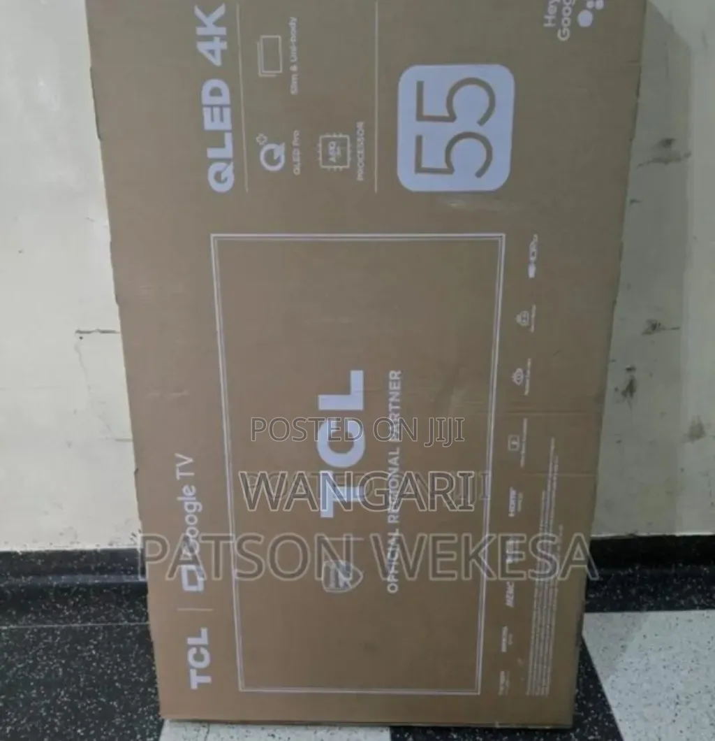 TCL 55inch Qled TV. Smart TV
