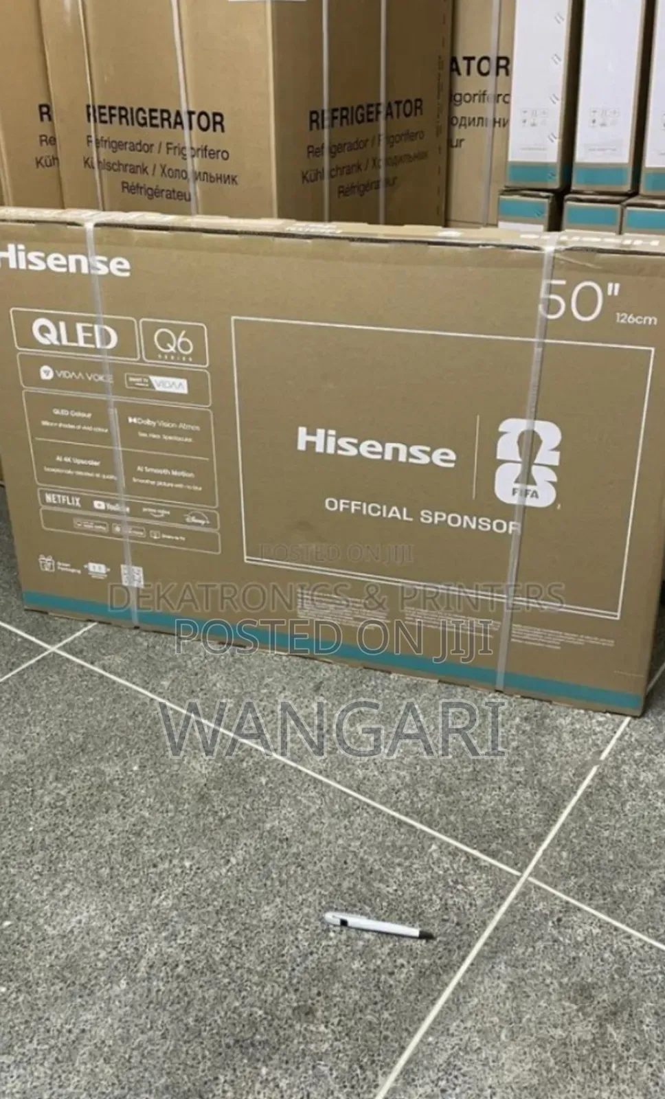 Qled Hisense 50inch Smart TV