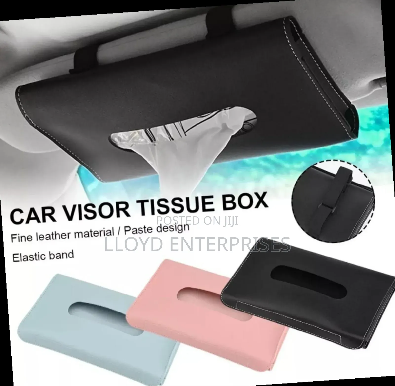 Car Visor Tissue Box