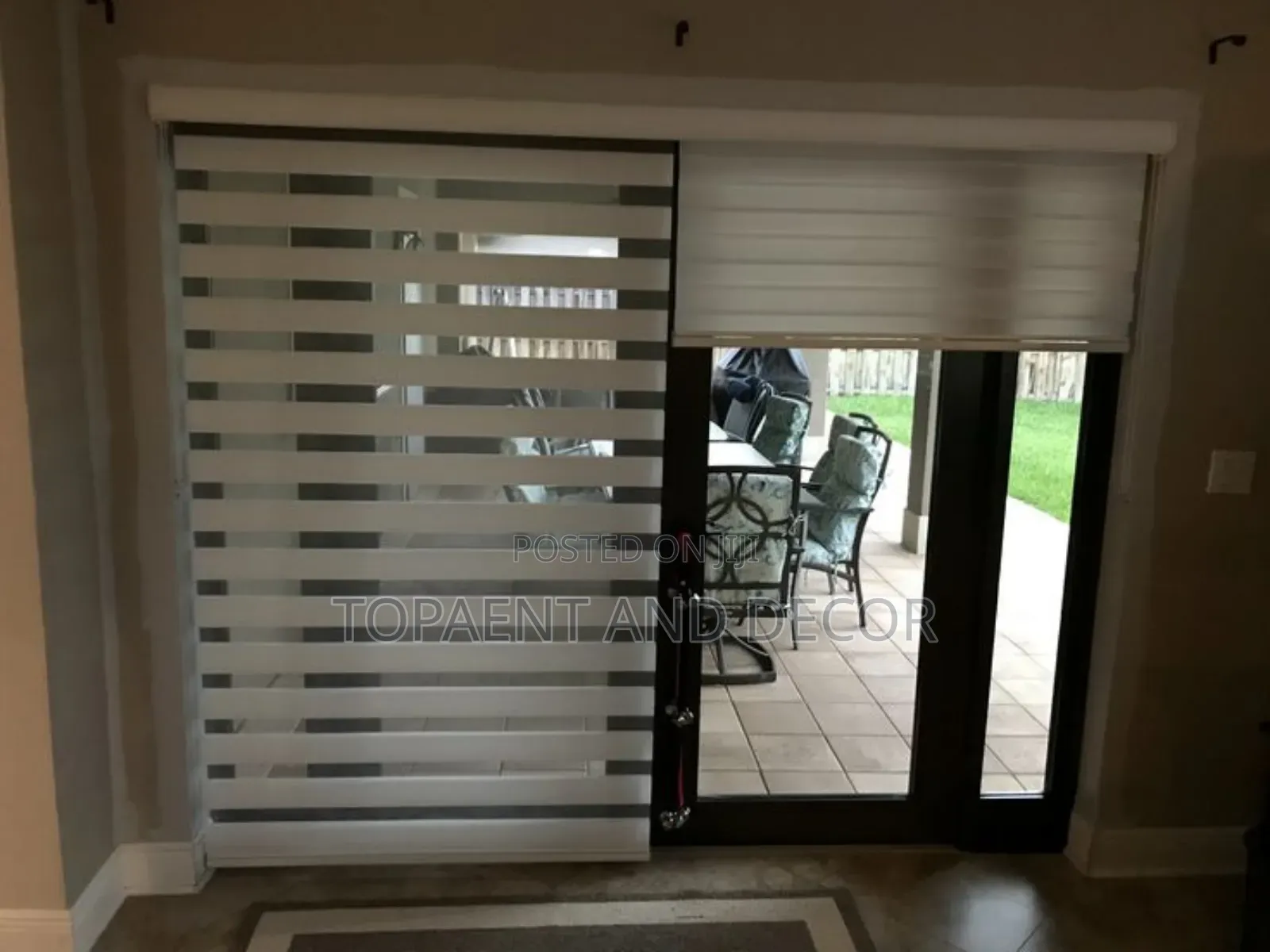 Up Rolling Horizontal Window Blinds