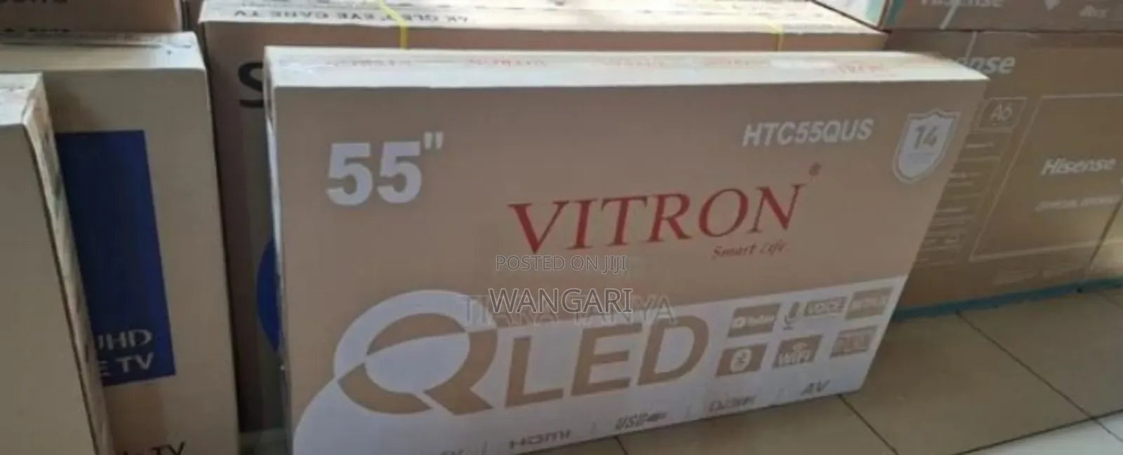 High Quality Vitron 55inch Smart Tv. Television