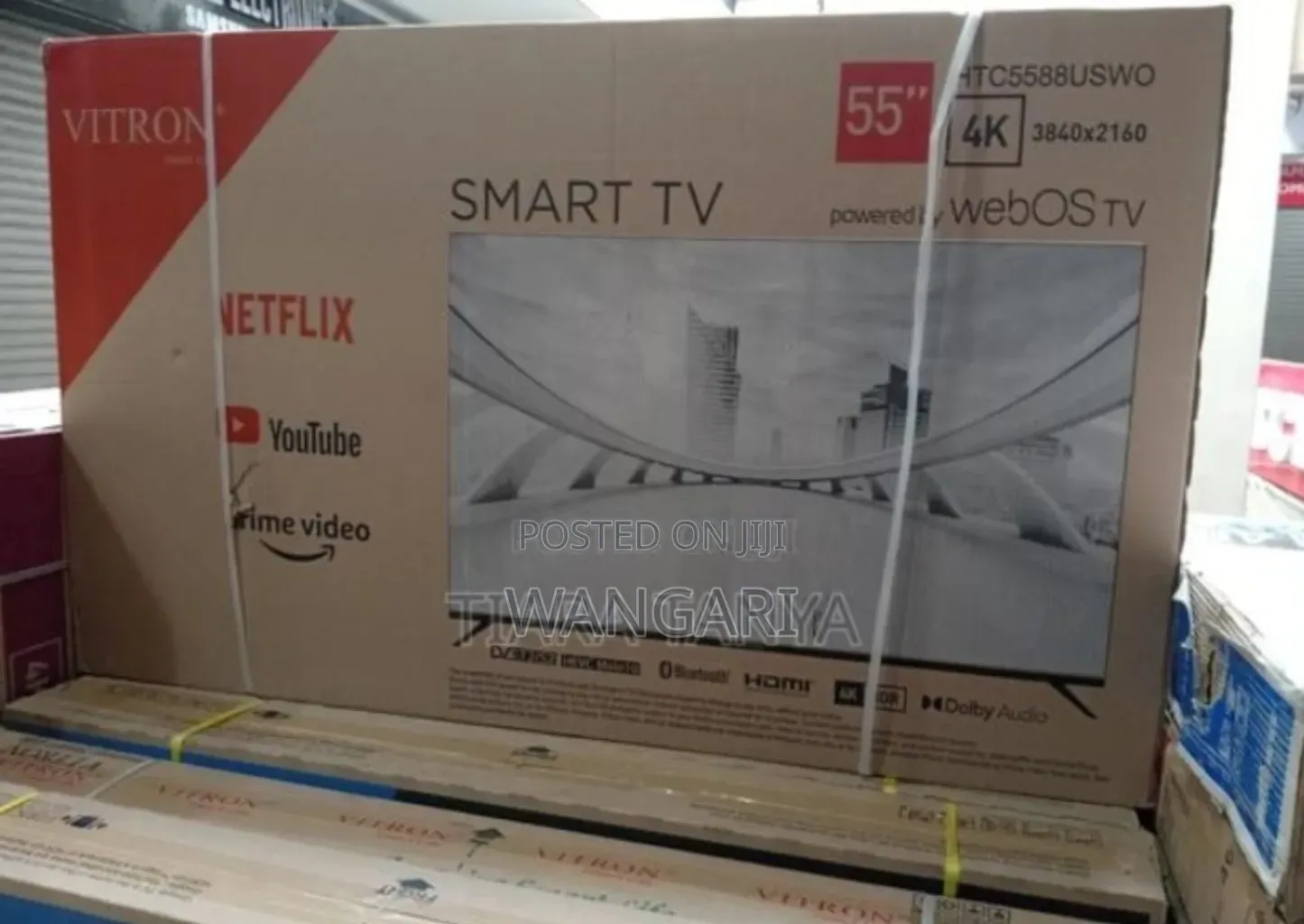 Pay on Delivery Vitron 55inch Smart Tv. Verified