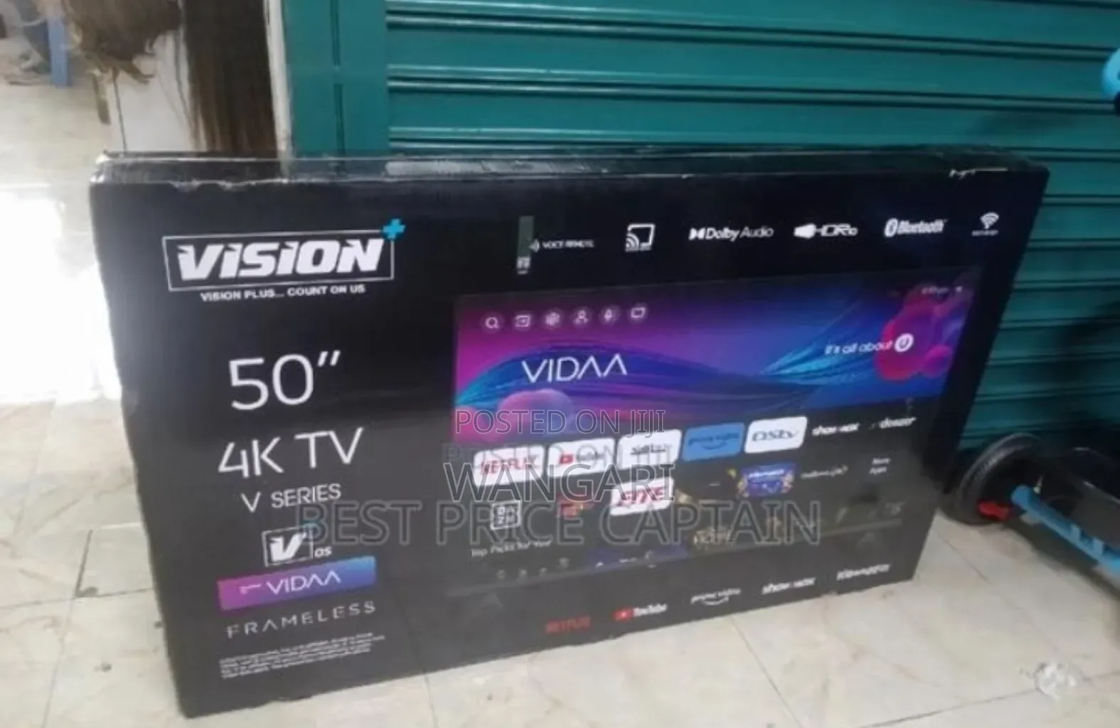 Best Quality Vision 50inch Vidaa Smart Tv. Brand New