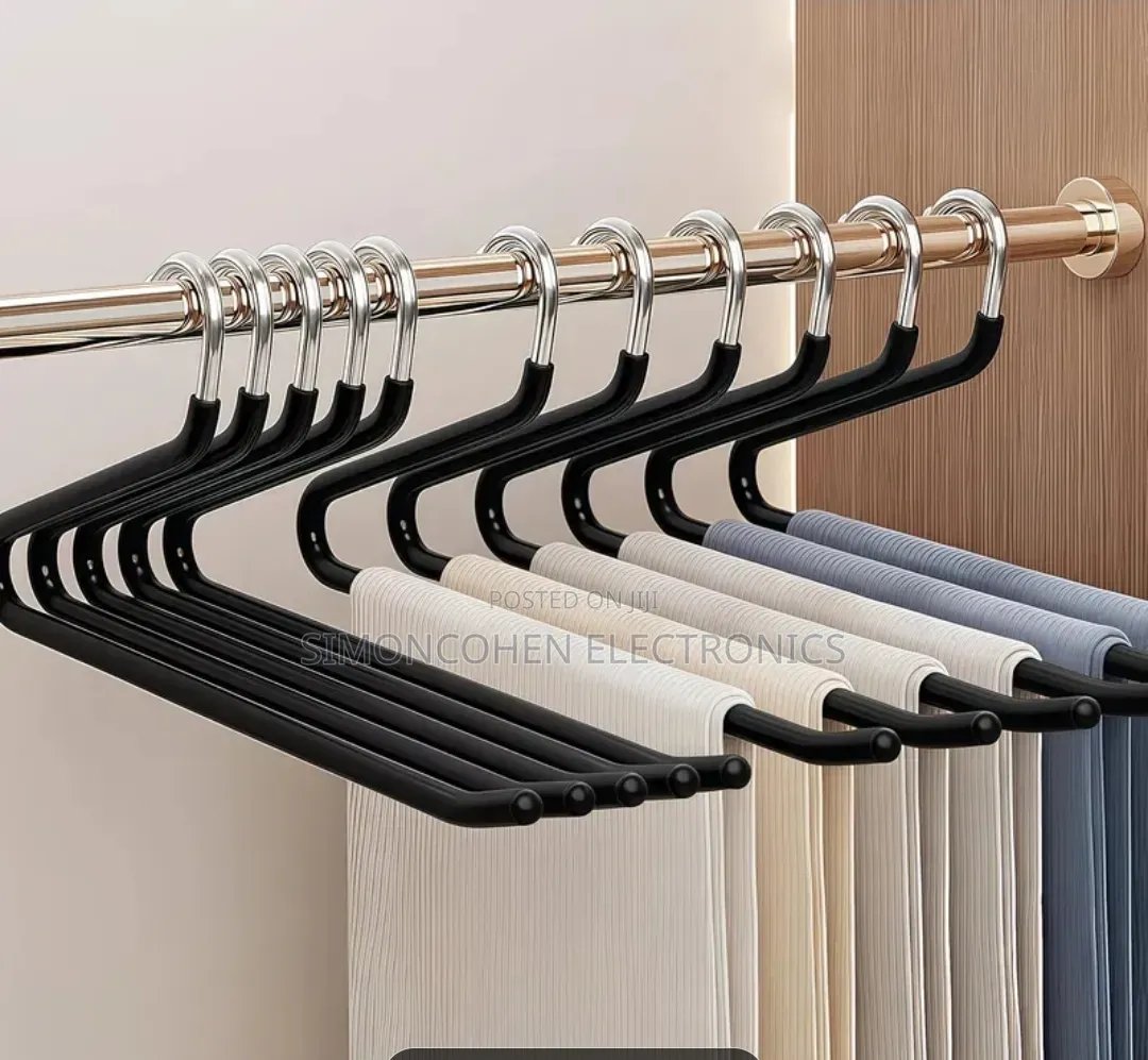 10pcs Z- Shaped Jeans/Trouser Hanger.
Antislip Heavy Duty.