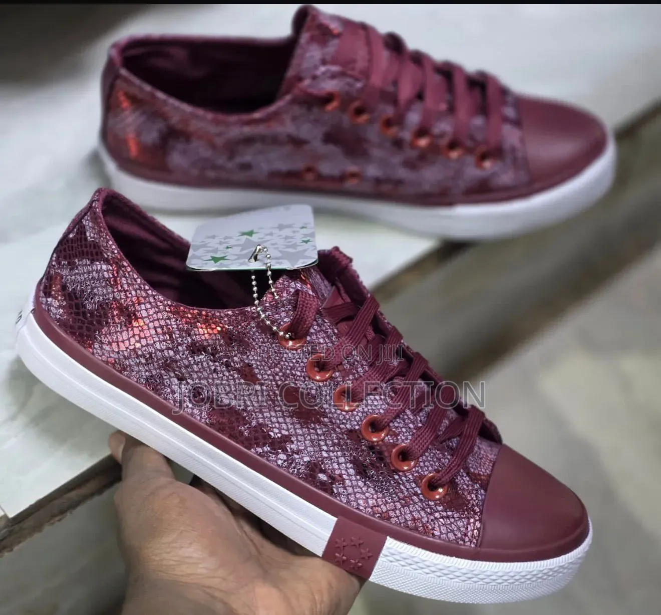 Ladies Leather Converse Sneakers