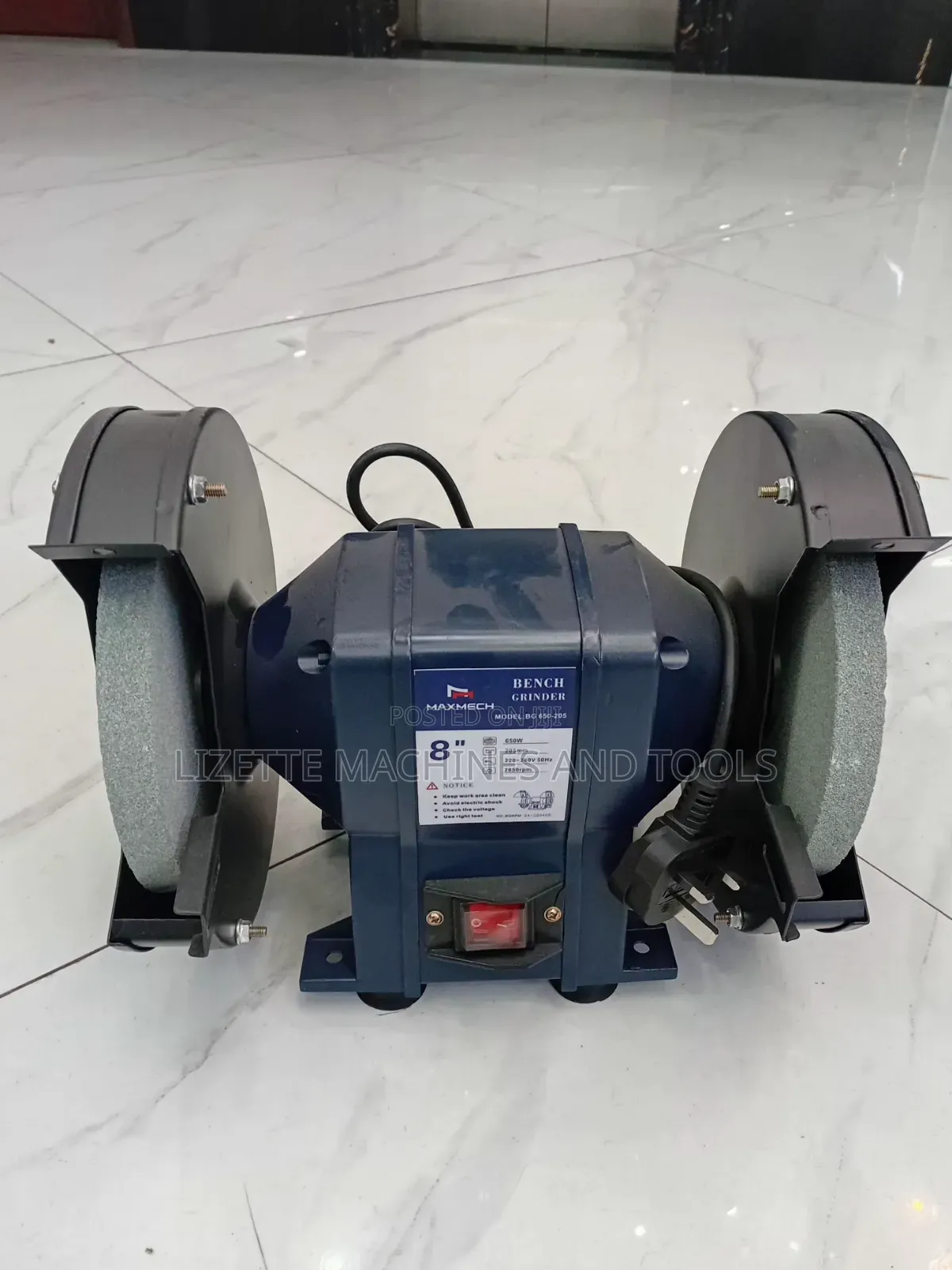 Maxmech 650w Bench Grinder 8"