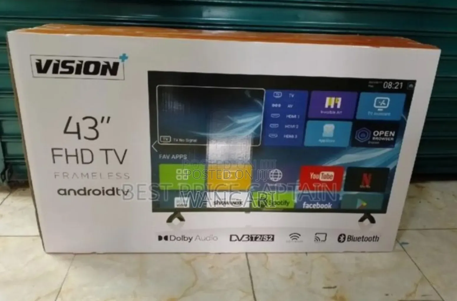 1080plus Resolution Vision 43inch Smart Tv.6