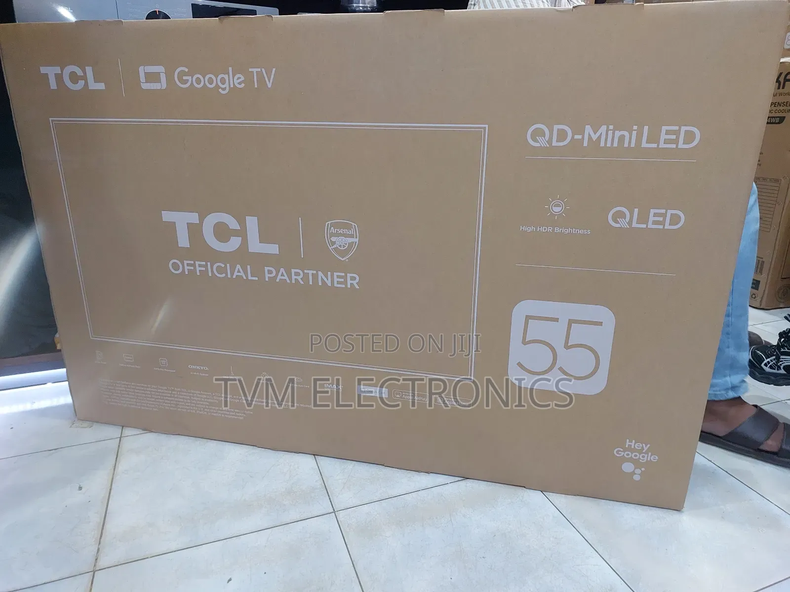 TCL 55′′ 55c6k Premium Qd-Miniled Google Tv