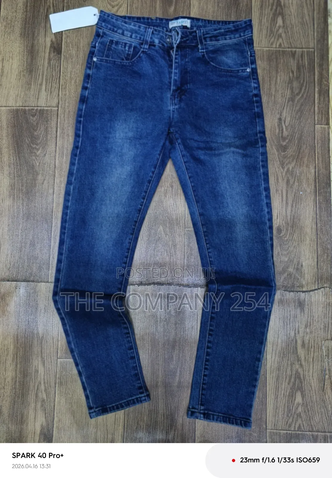 Quality Casual Denim Plain Slim Fit Jeans Trouser