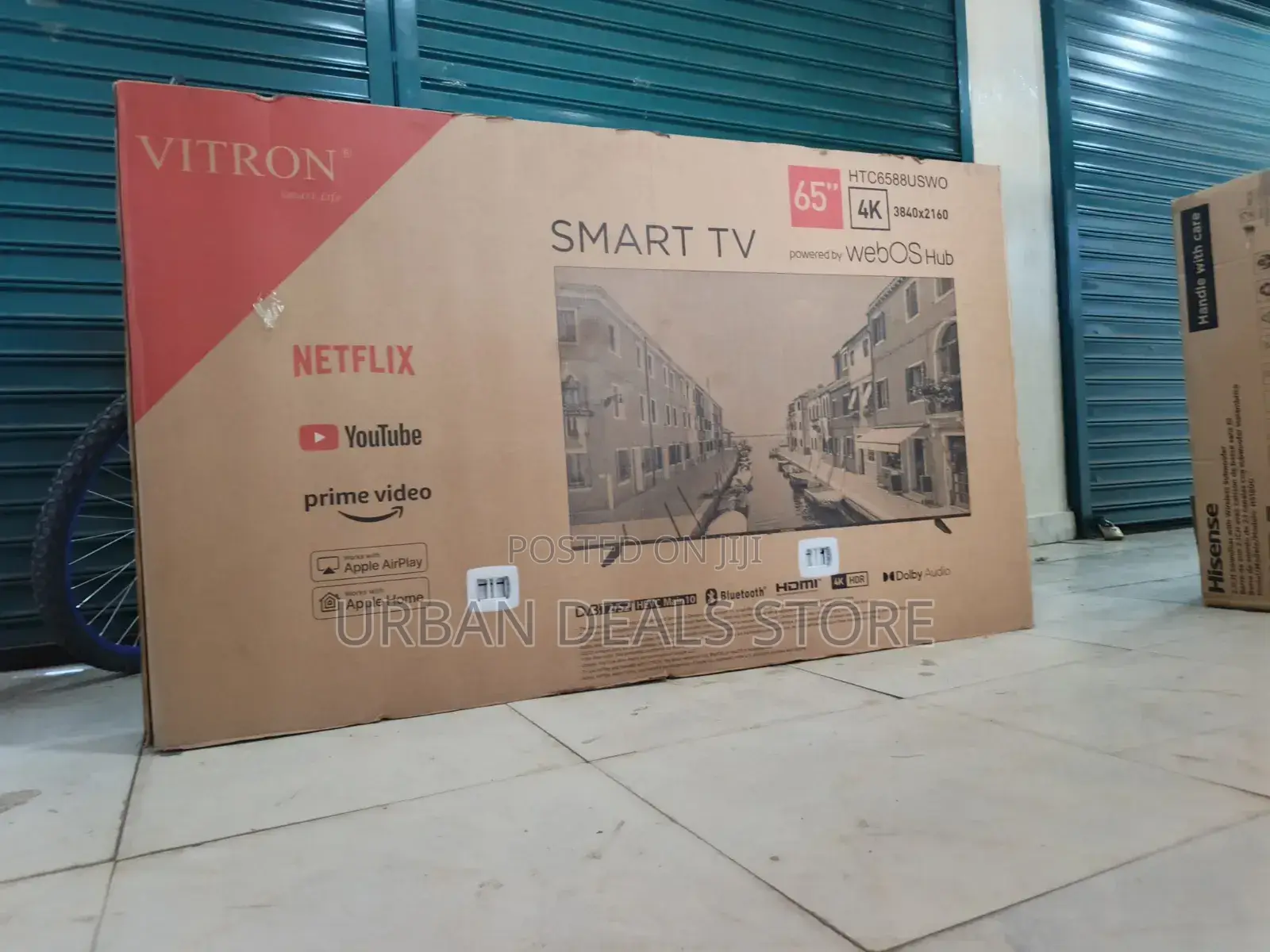 Vitron 65" Webos Smart Model Tvhtc6588uswo