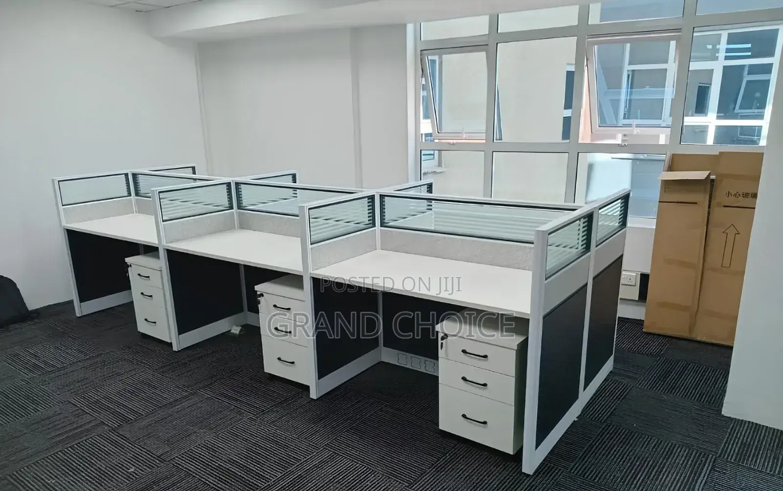 6-Way Office Workstation