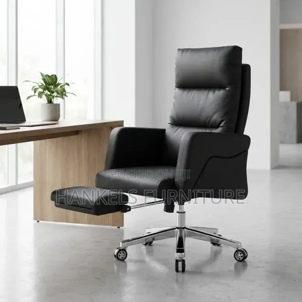 Recliner Office Chair With Foot Rest – Adjustable Comfort Seat