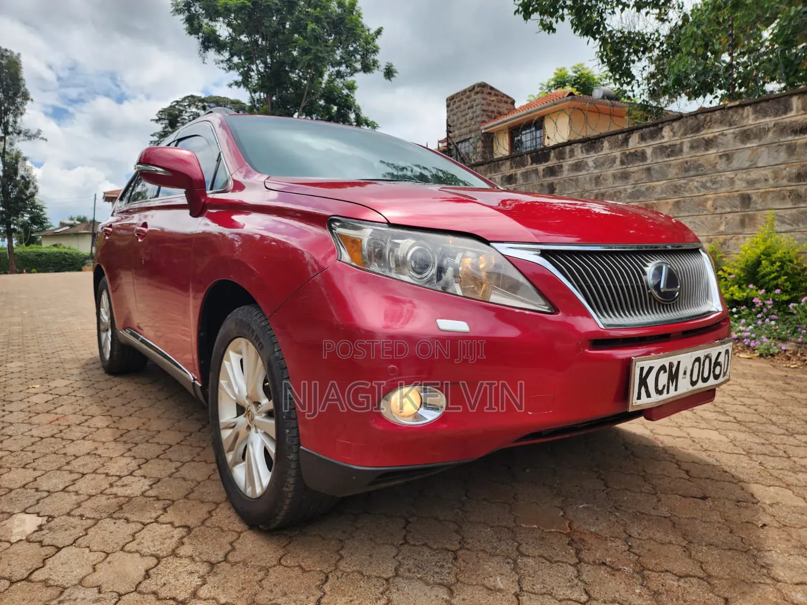 Lexus RX 450h 2010 Red