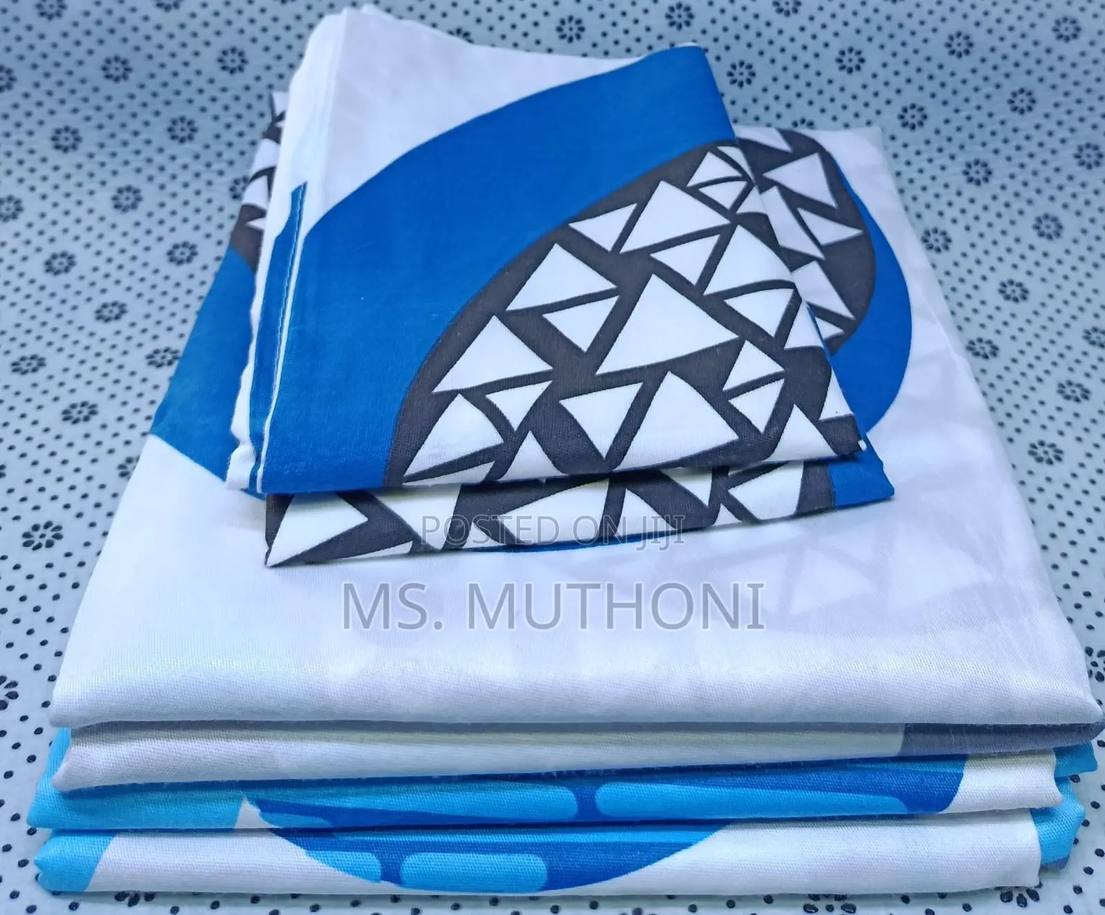 Beautiful Pattern 4 Piece Cotton Bedsheets Sets*
