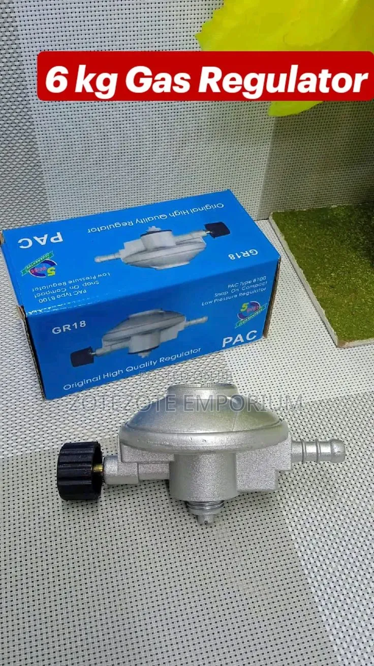 High Quality Pac 6kg Gas Regulator Valve for Kitchen Cooking Cylinder