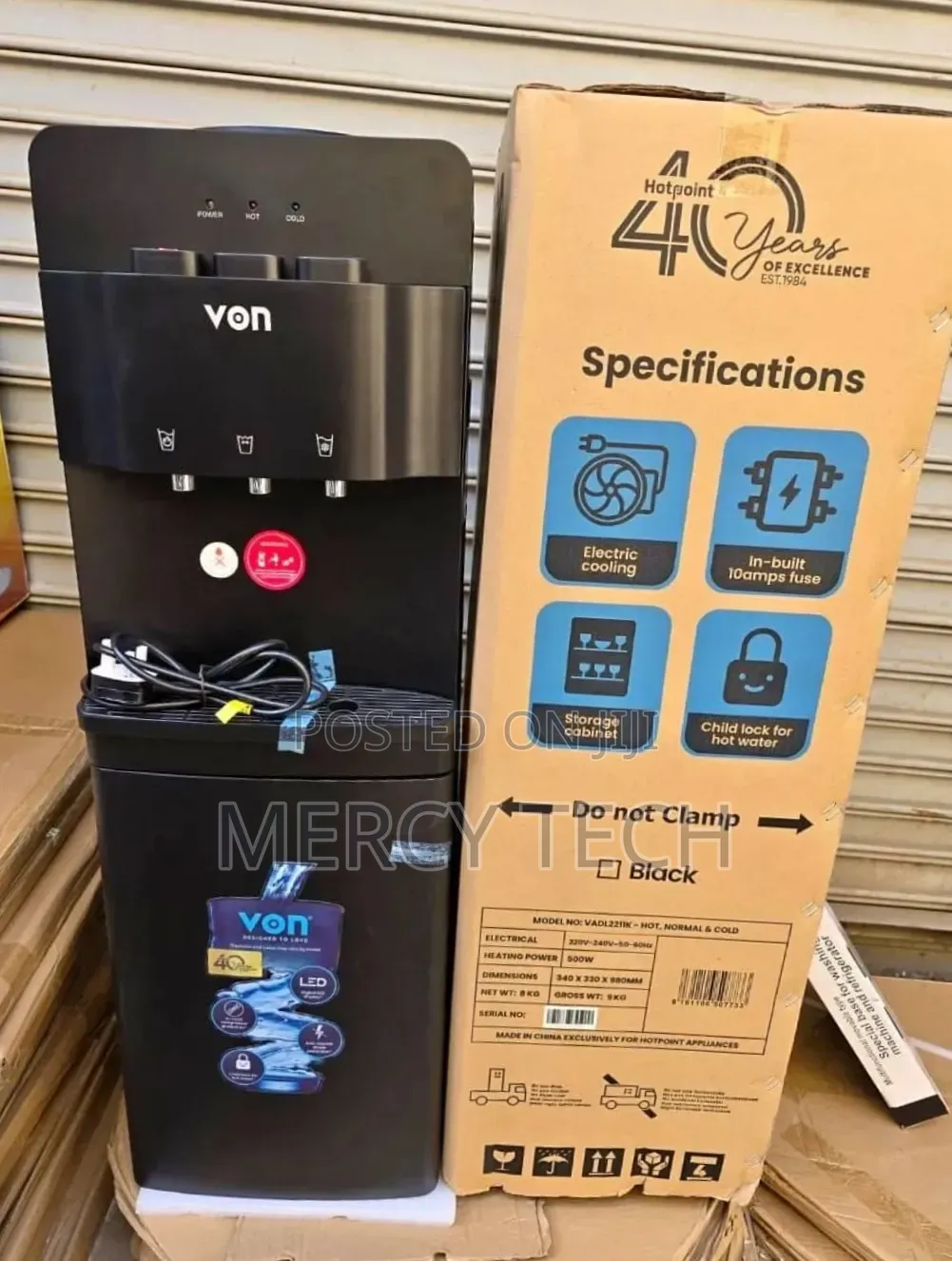 Von 3-Tap Water Dispenser