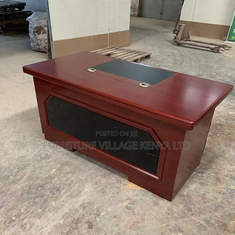1200mm Mahogany Office Desk With Drawers