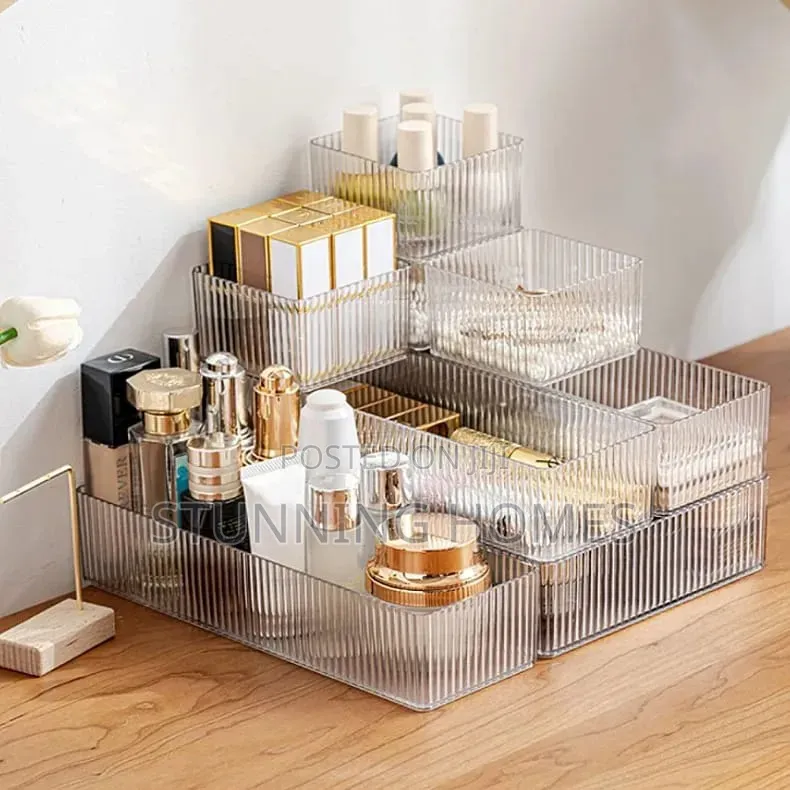 10pcs Set Acrylic Drawer Organizers