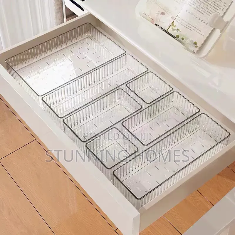 10pcs Set Acrylic Drawer Organizers