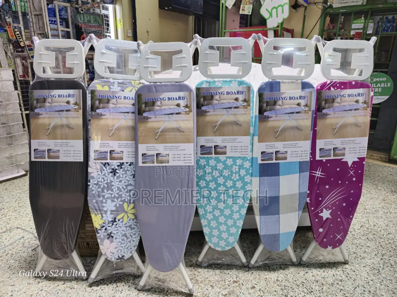Imported Metallic Ironing Board