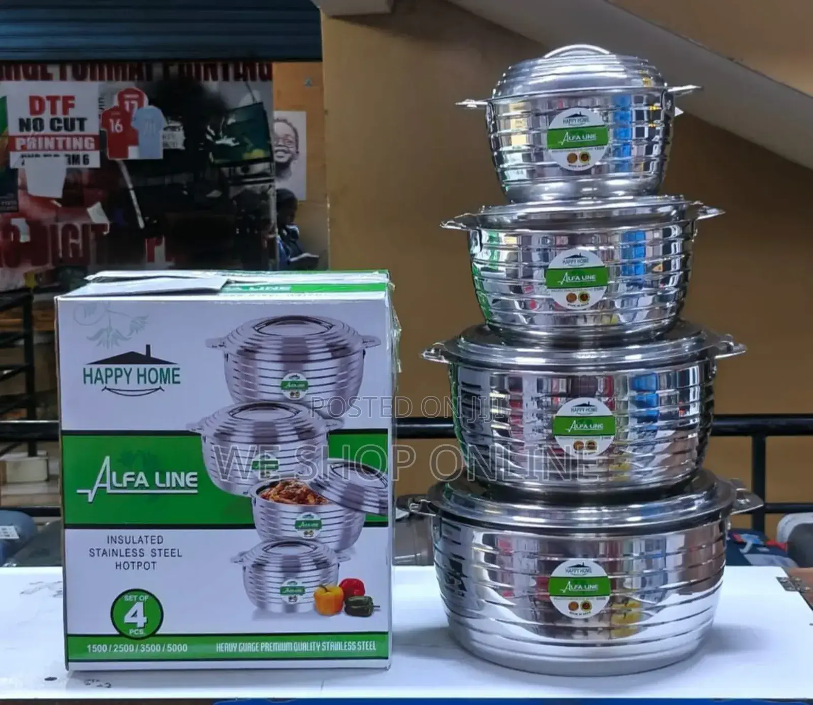 4 PCS Happy Home Hotpot Set