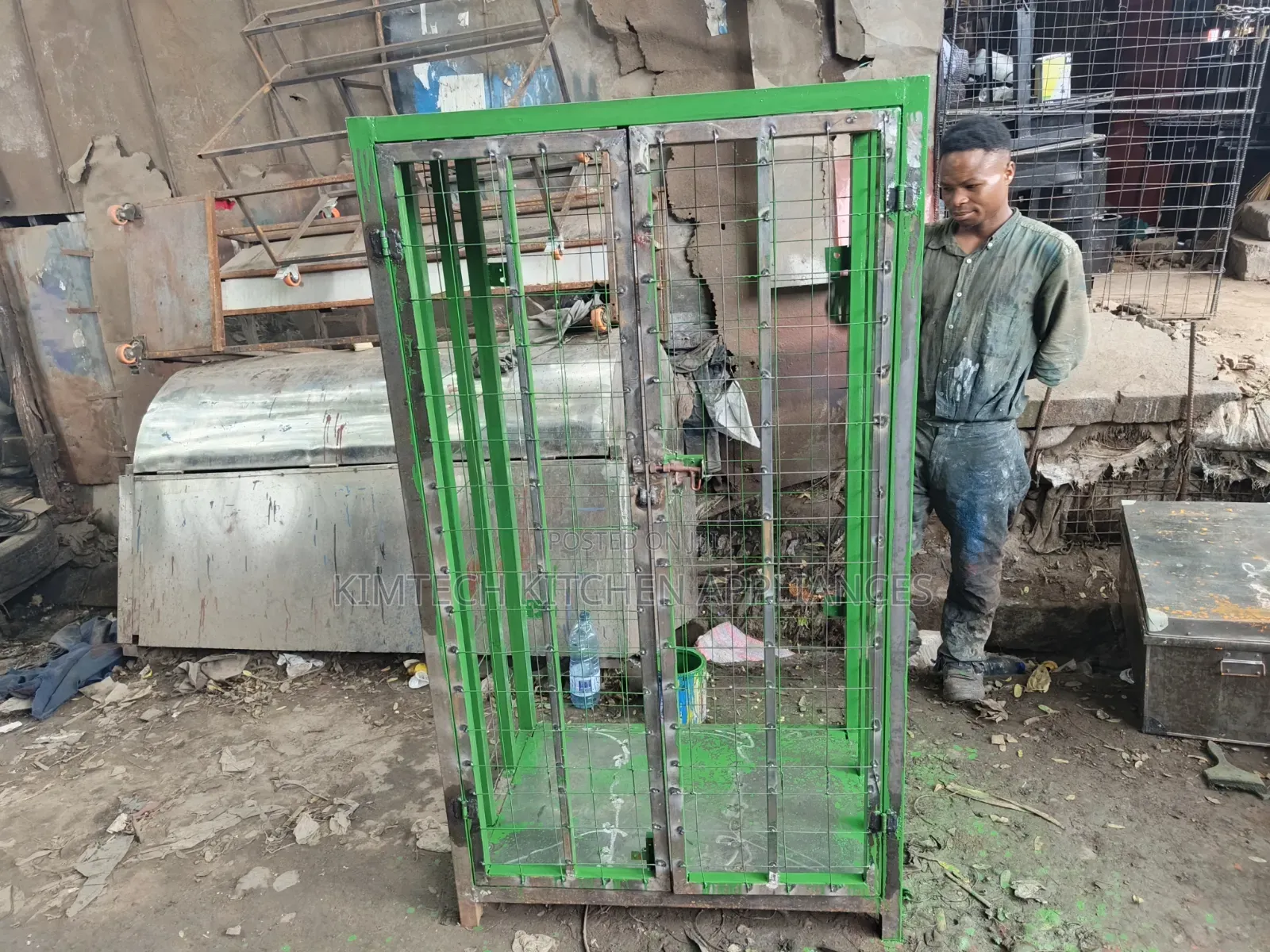 Locally Made Cylinder Cage