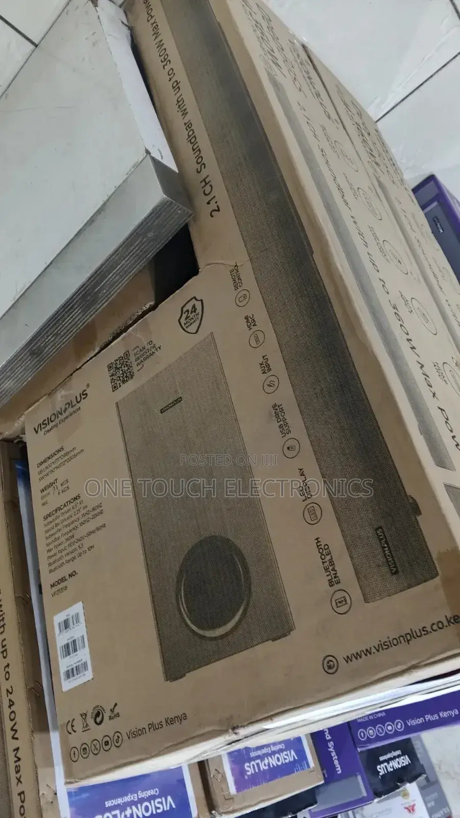 Vision Plus Vp2113b Sound Bar 360 Watts