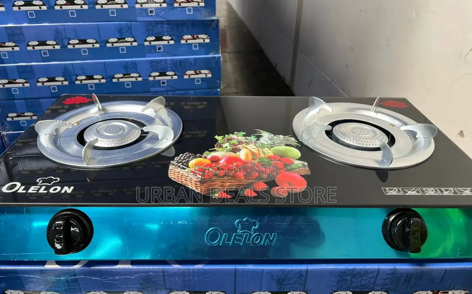 Olelon 2 Burner Glass Top Cooker