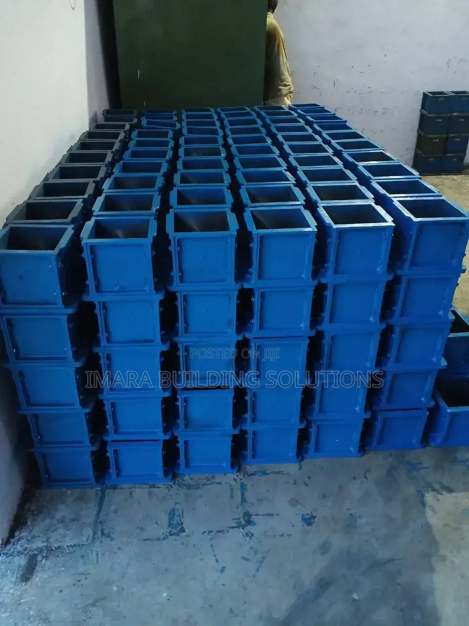 Cast Iron Concrete Testing Cube Moulds