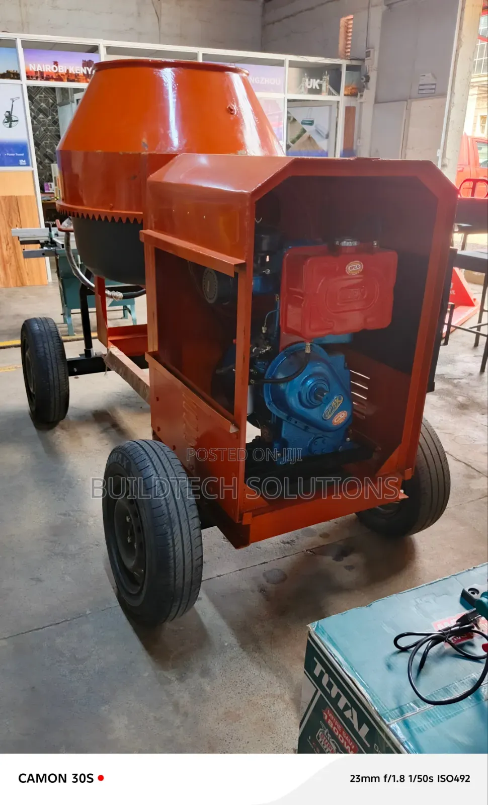 Titan Heavy Duty Concrete Mixer 500l 1200rpm