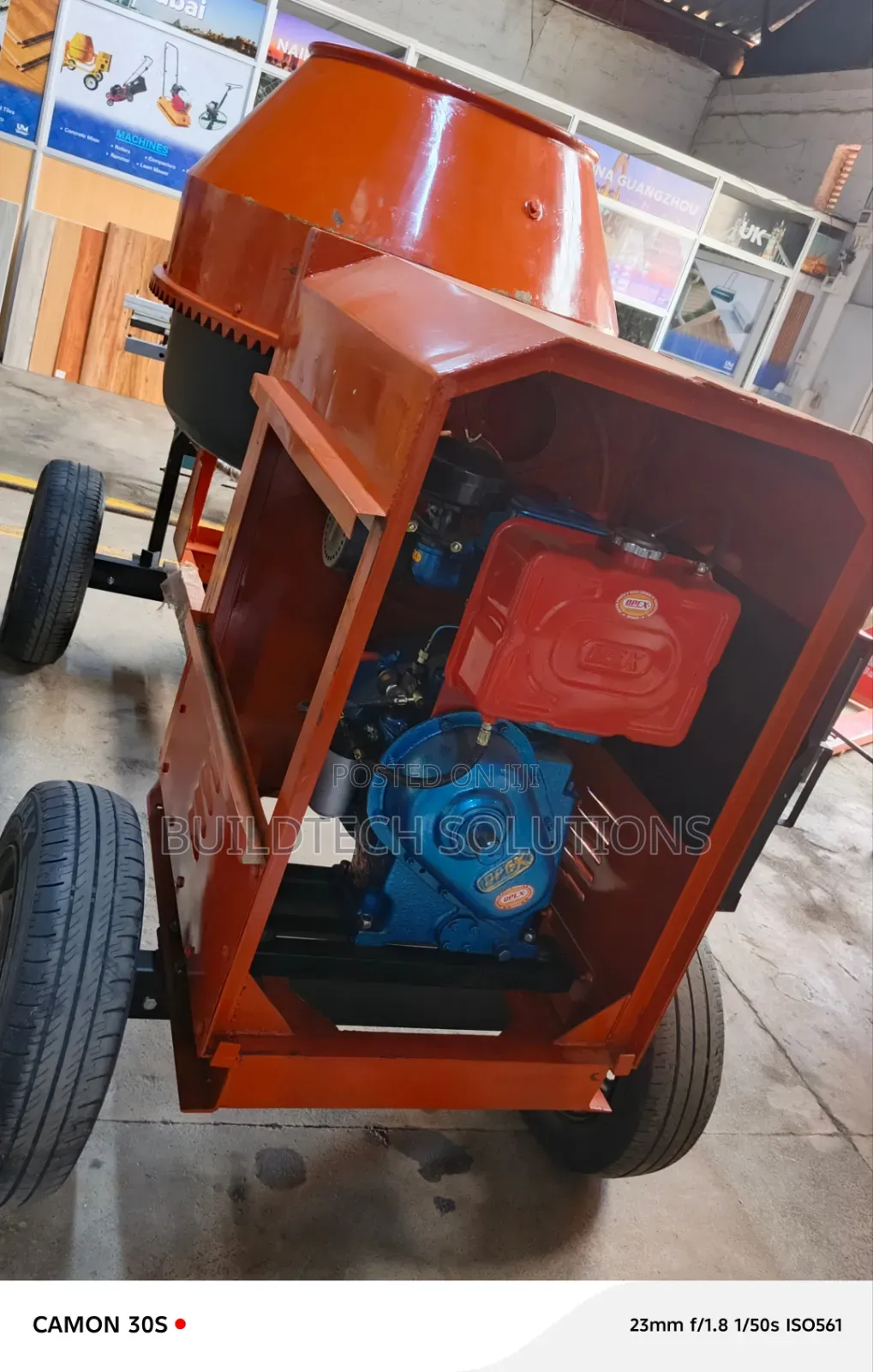Titan Indian Concrete Mixer 500l Strong Reliable