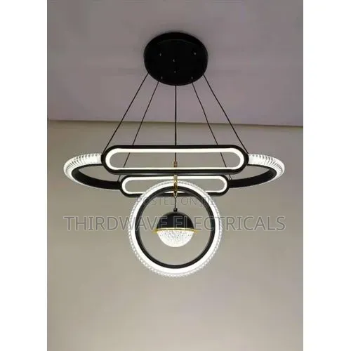 Brand New Modern Led Elegant Tricolor Chandelier Pendant Light Jt4