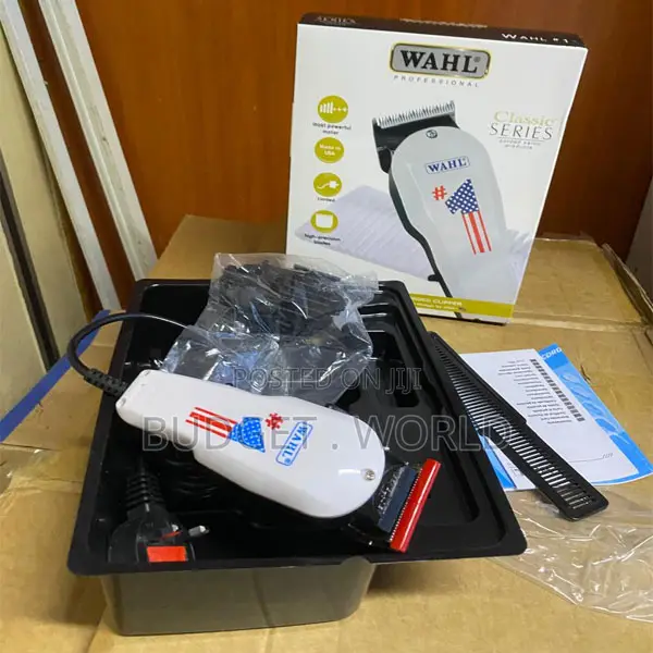 Wahl Corded Hair Clipper – Super Taper Professional Edition
