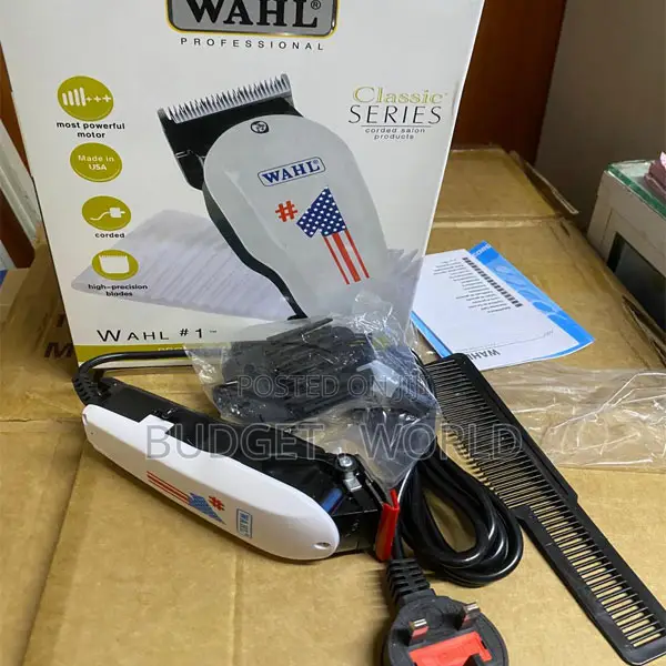 Wahl Super Taper Hair Clipper – Professional Corded Grooming Tool