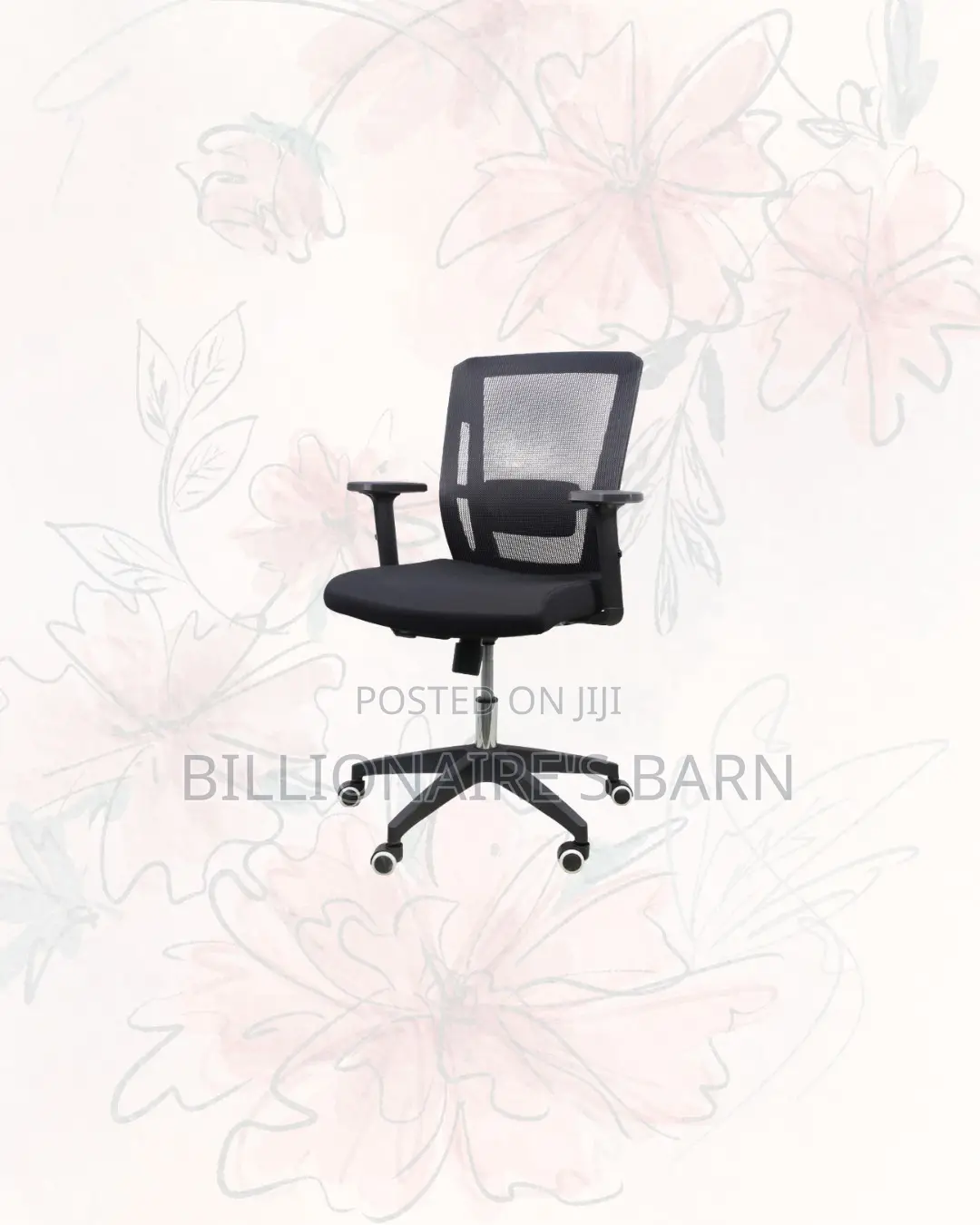 The Barn Origin Chair Mid Back Nylon Base Seating Office