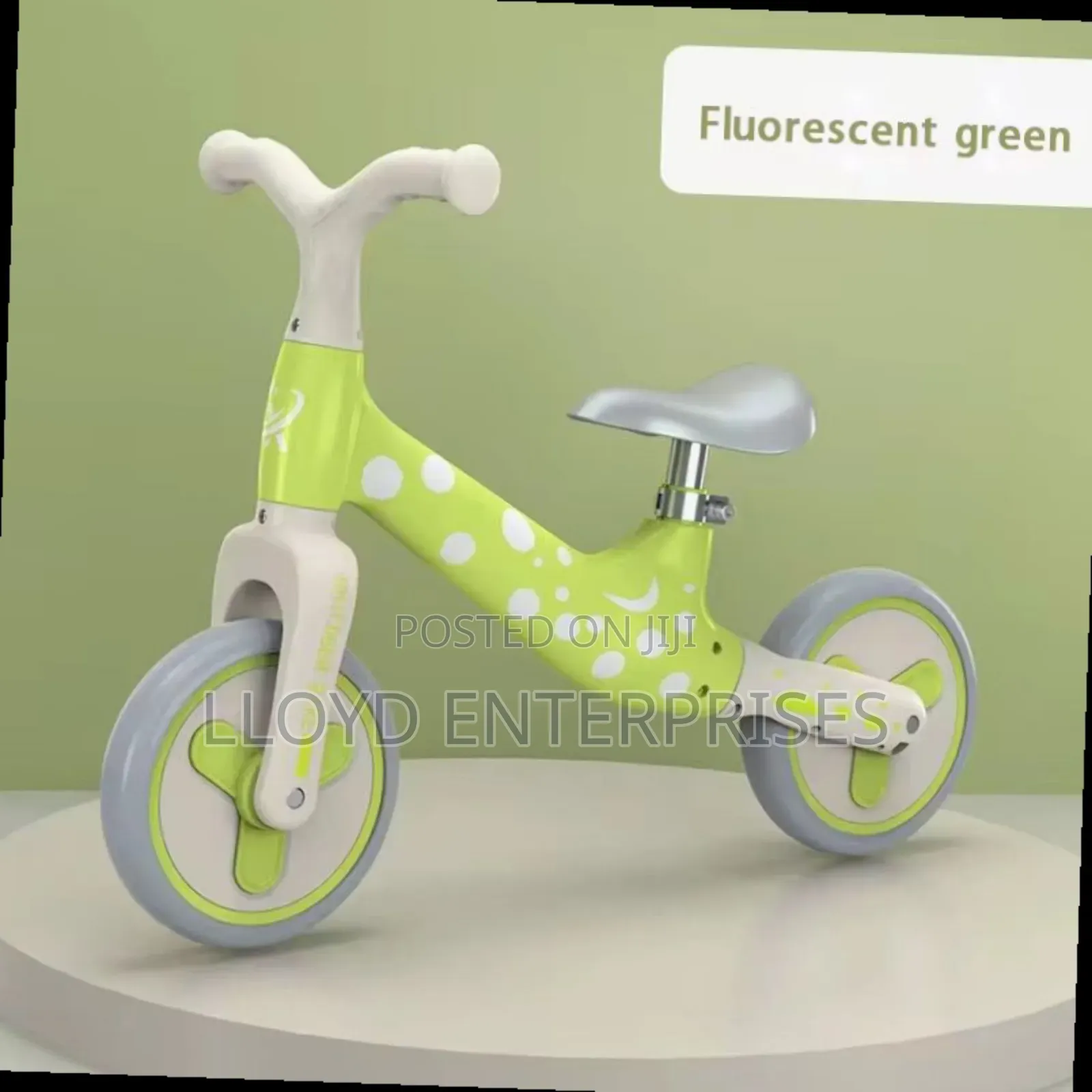 Green Kids Balance Bike