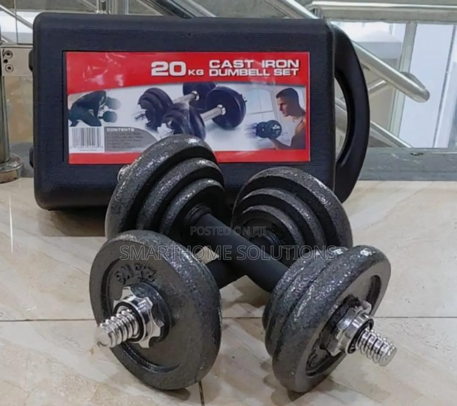 20kg Weight Set for Strength Fitness Goals All in One