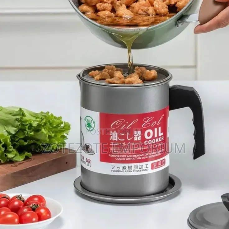 Stainless Steel Cooking Oil Filter Pot