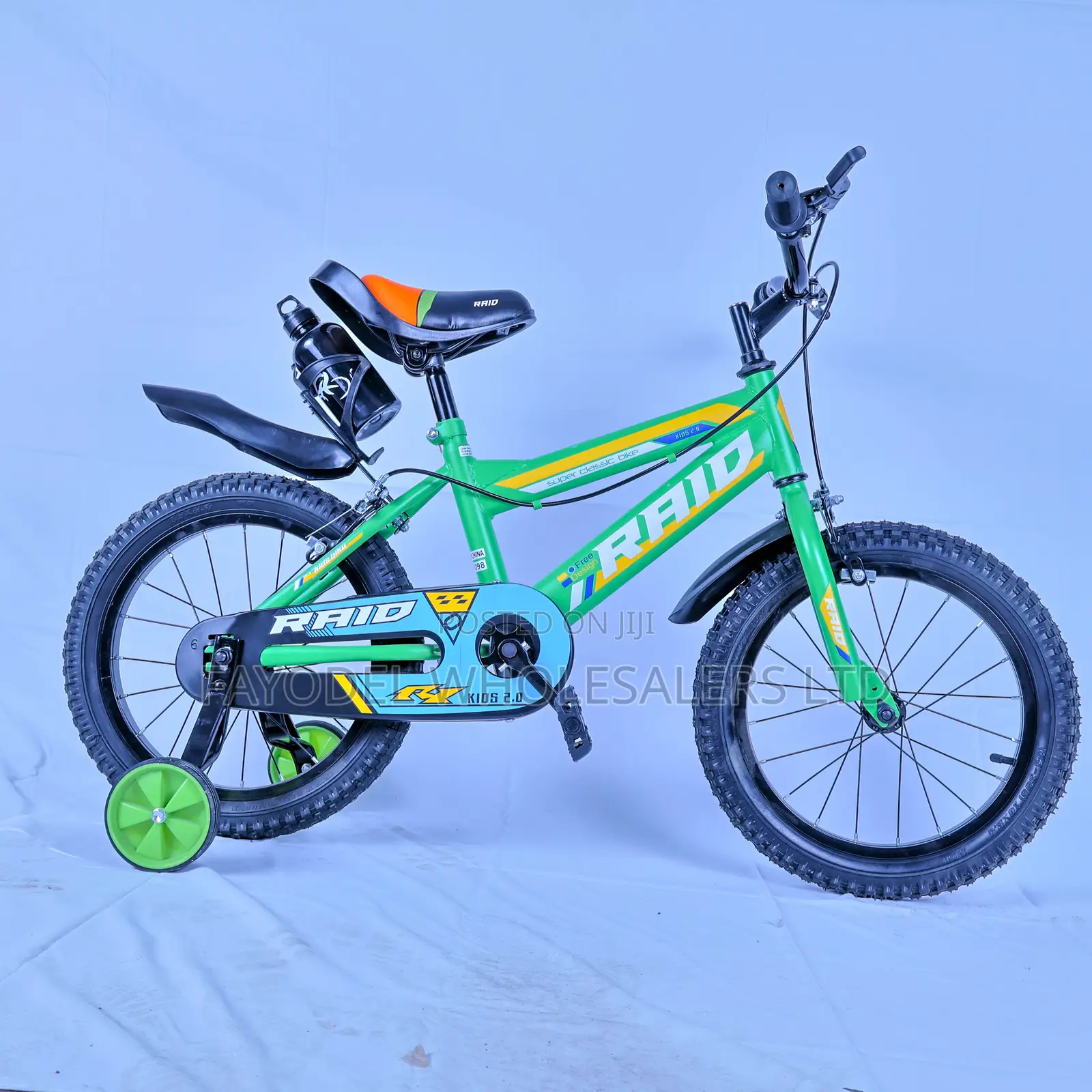 Raid Size 16 With Training Wheels