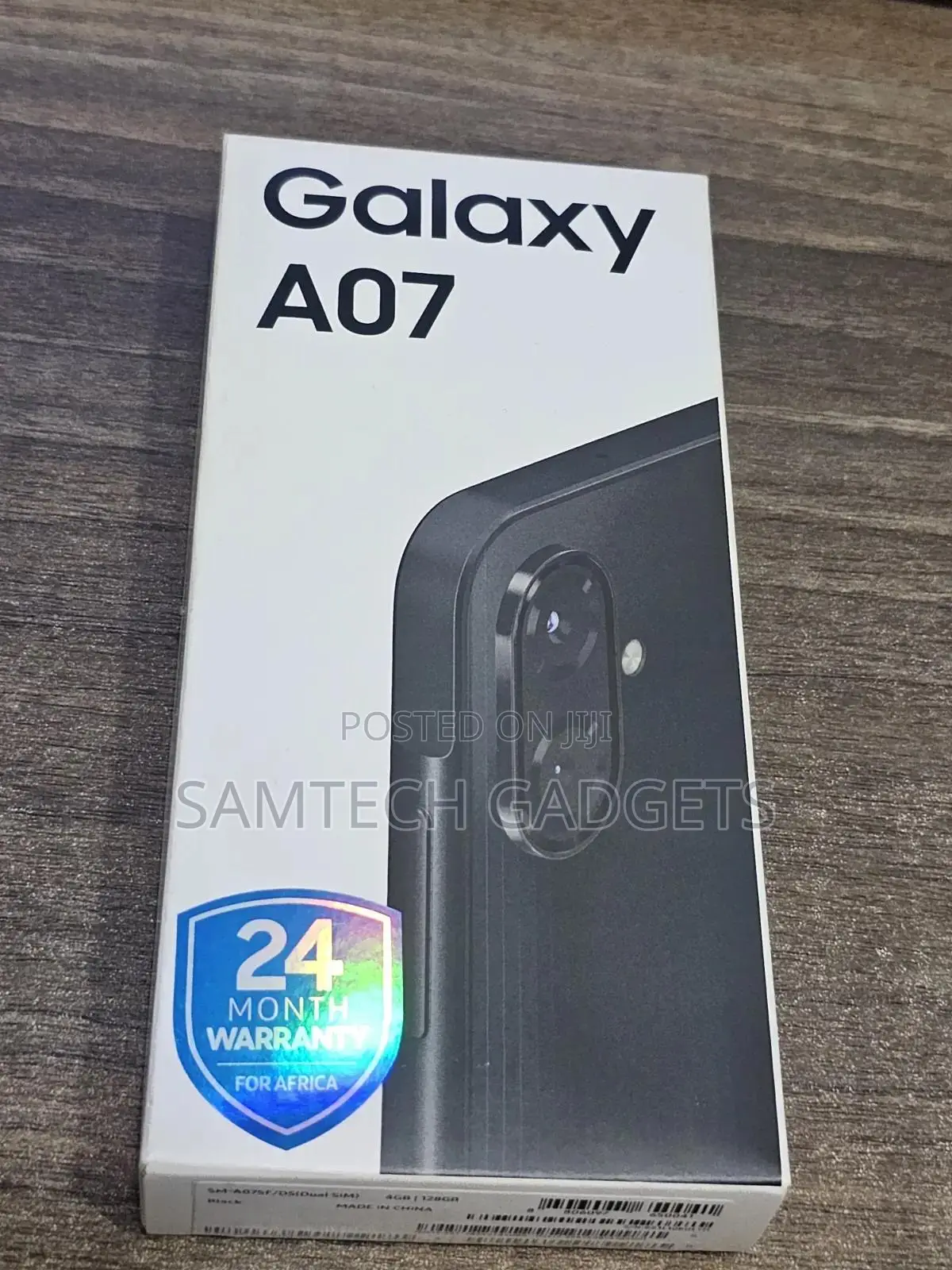 New Samsung Galaxy A07 128 GB Black