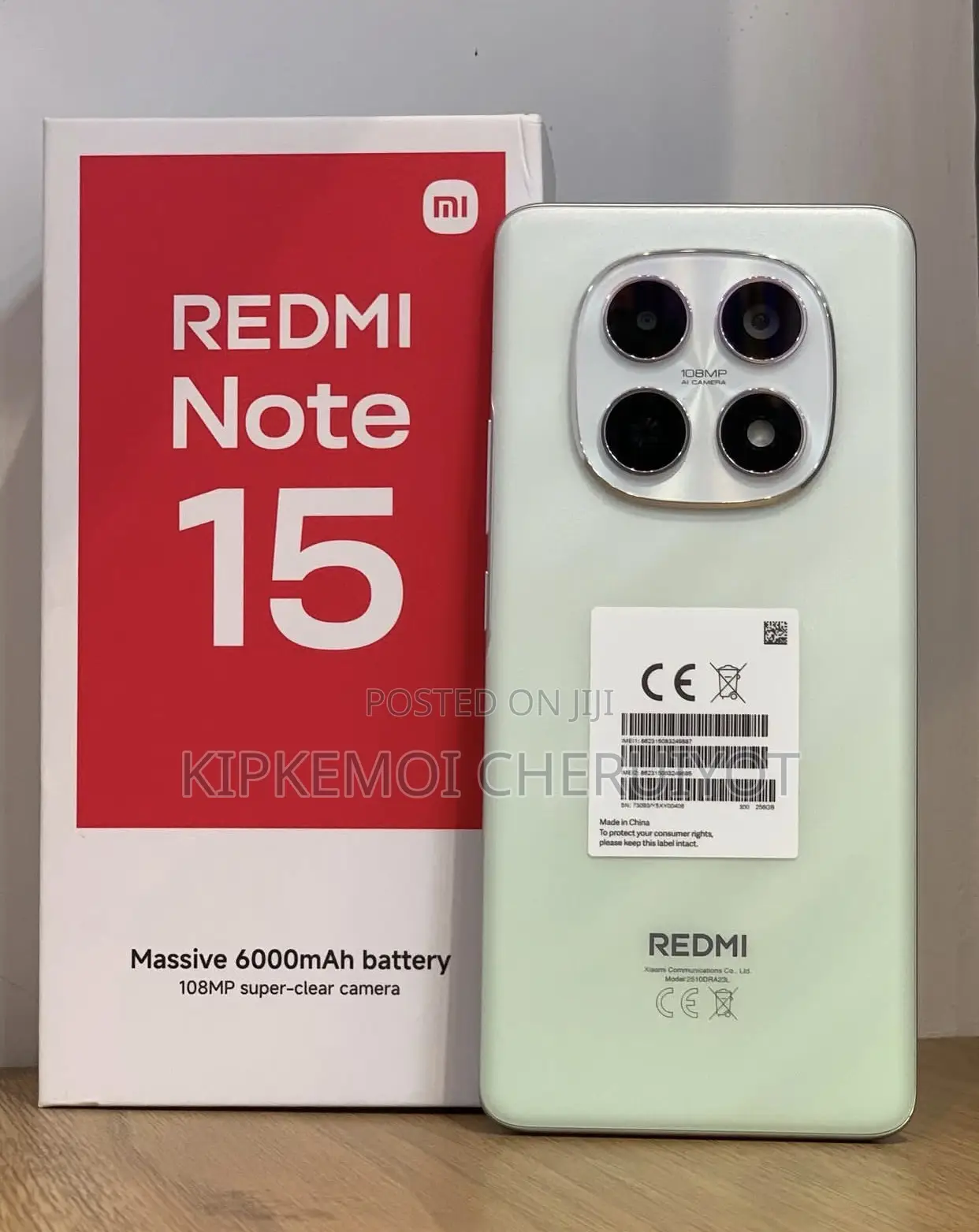 New Xiaomi Redmi Note 15 256 GB Black