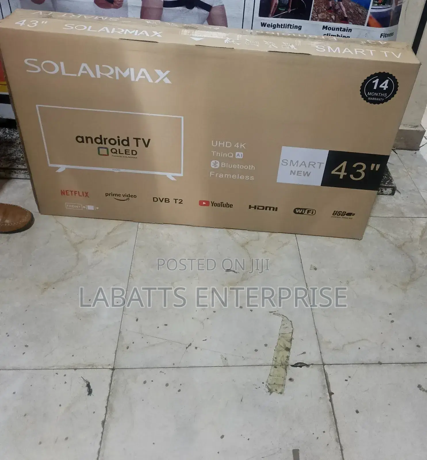 Solarmax 43" Smart Android Digital Tv