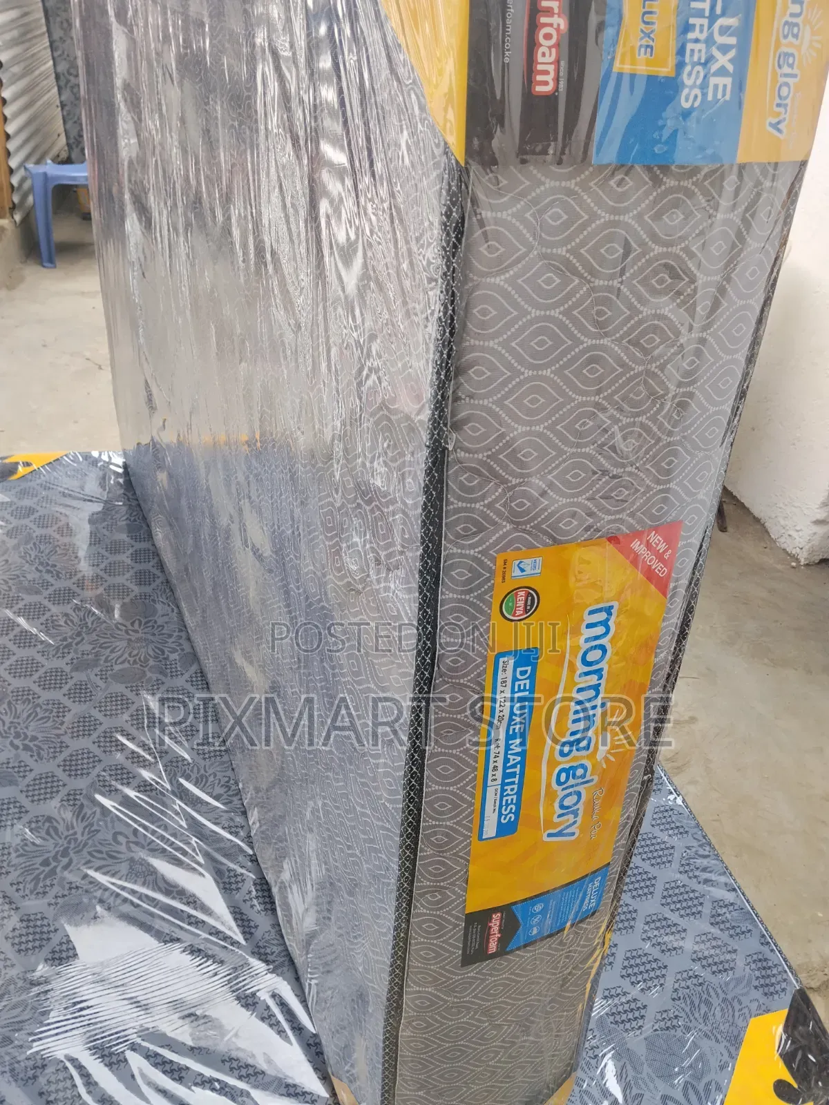 Medium Density Morning Glory Foam Mattress 8 Inches Quilted 4×6