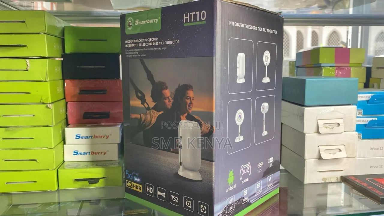 Android Ht10 Projector, Resolution, High Brightness