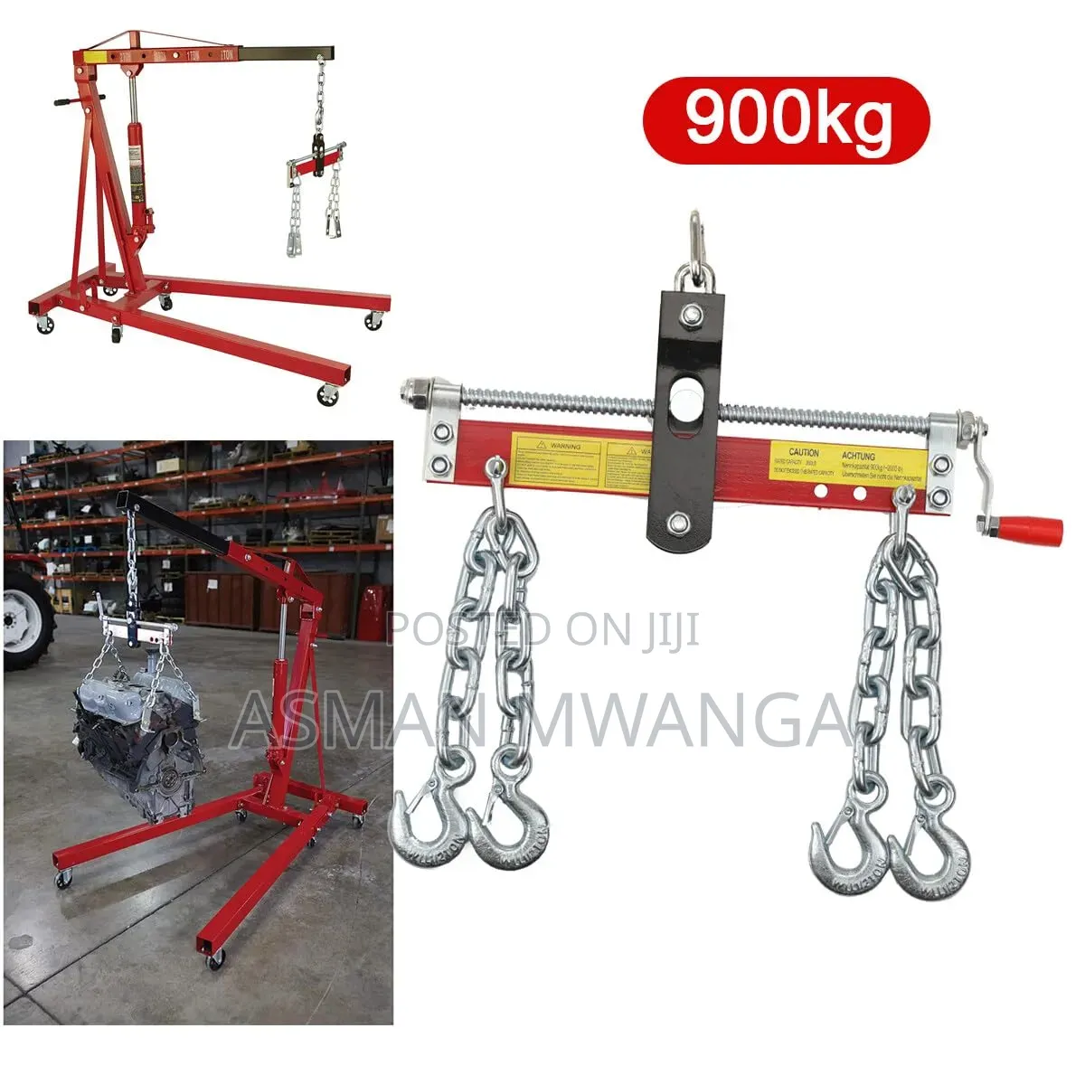 Engine Crane Hoist Head