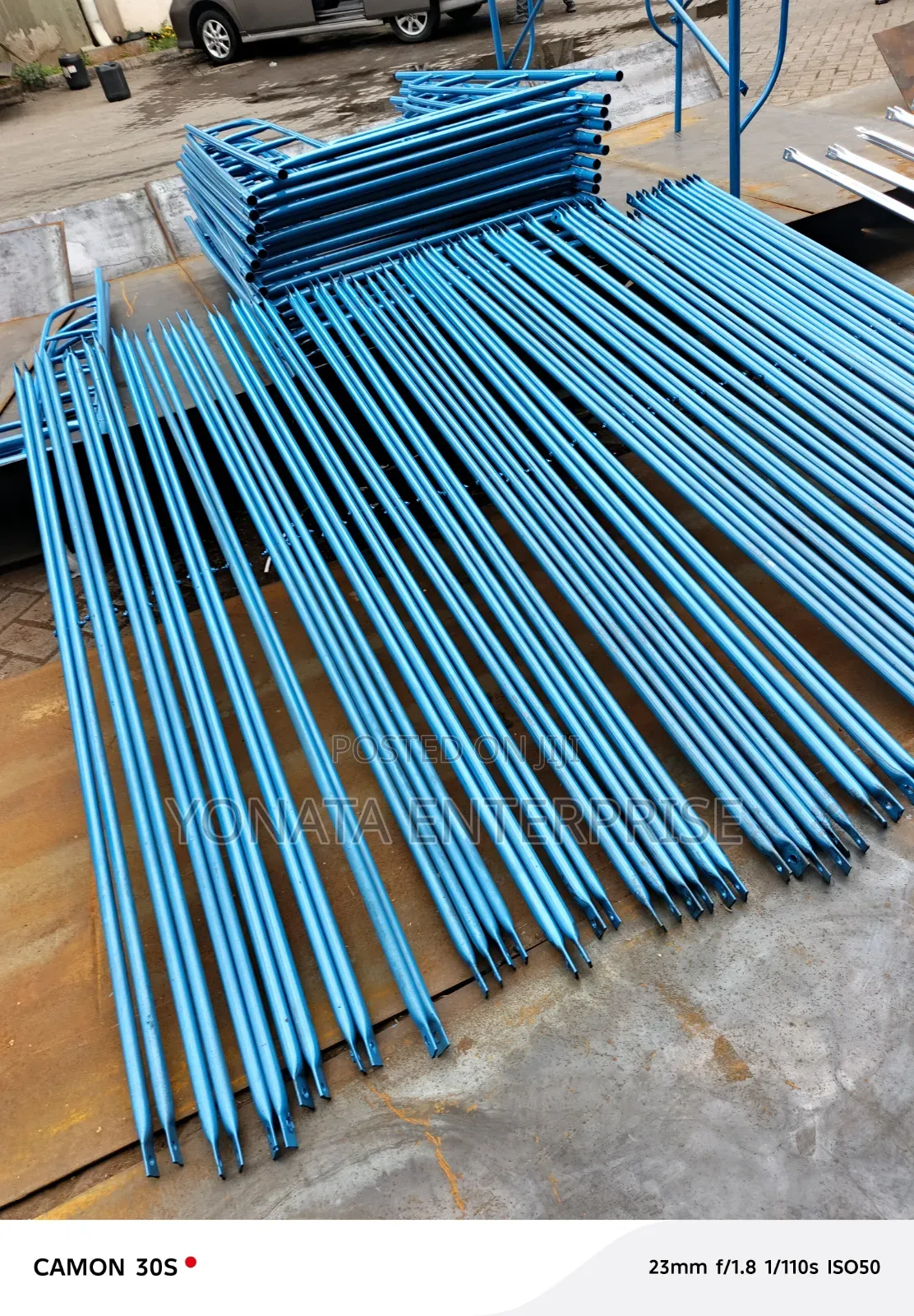 Scaffolding Ladder (Blue) 2m High